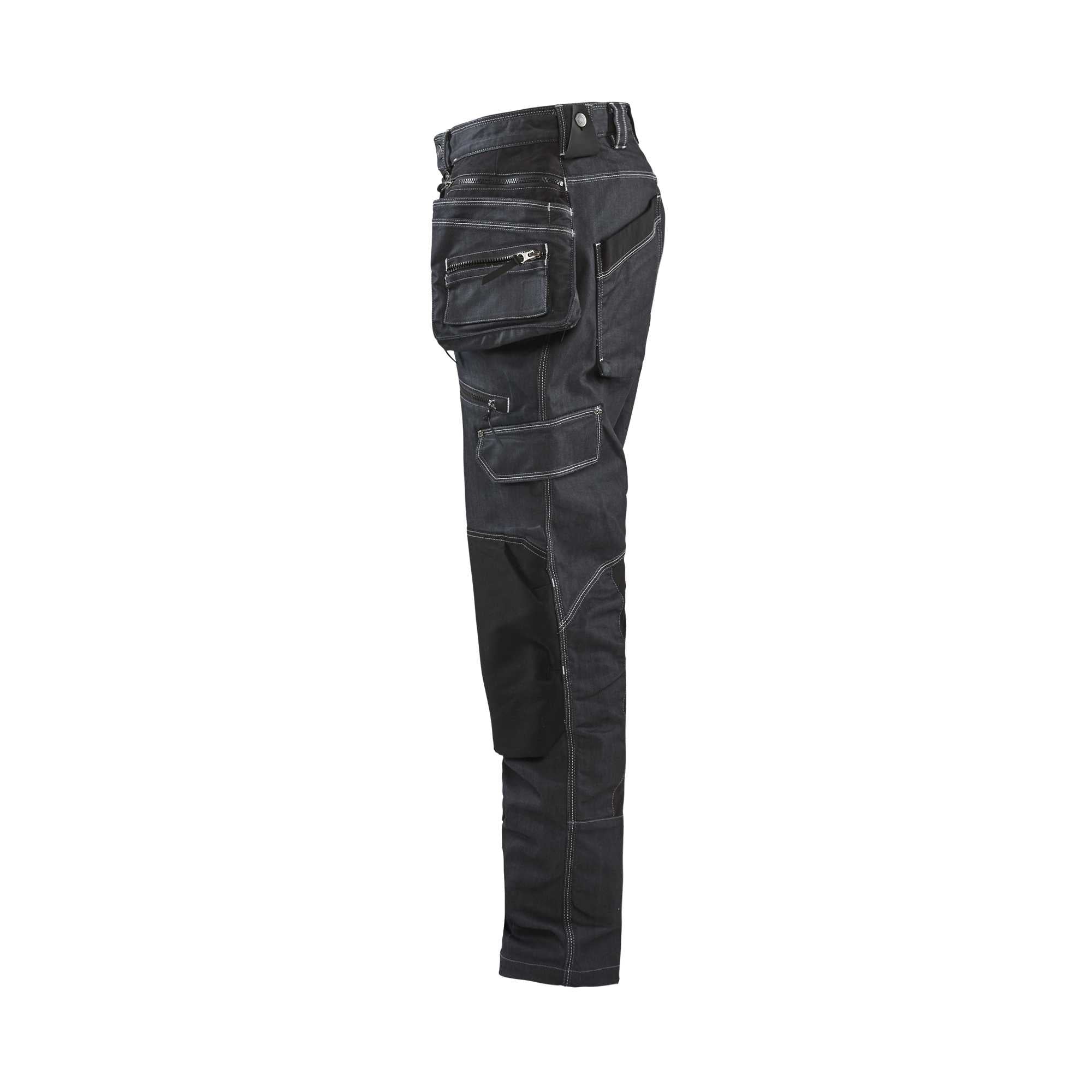 BLAKLADER 19991141 | Craftsman Trousers Stretch X1900 Work Trousers Men - Cordura Denim